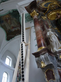 Sprachübertragung, Sprechanlage, Lautsprecher, Lautsprecherkombination, Schallzeile, ELA, Line Array